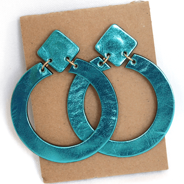 Pam • Turquoise métallisé 