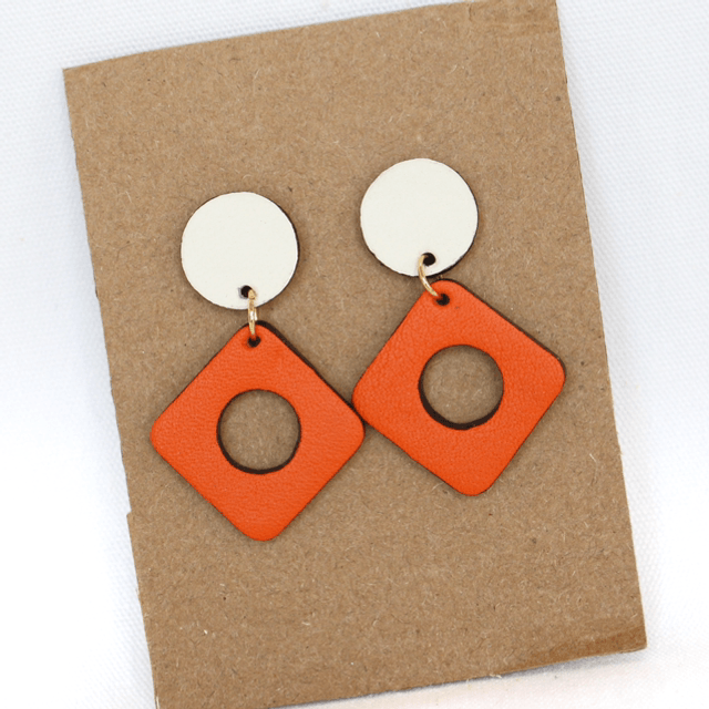 Tali • Orange, écru