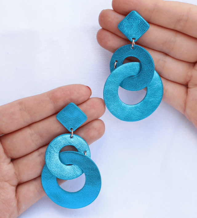 Bao • turquoise métallisé