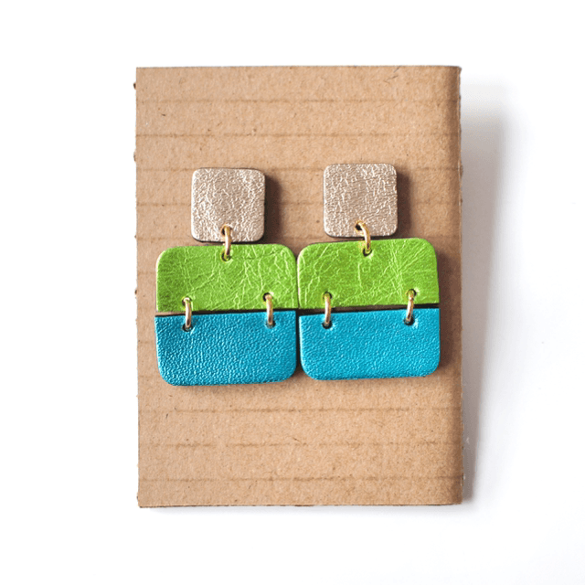 Loli • Vert, turquoise métallisé 