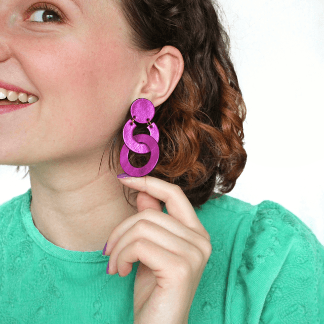 Fara • Fuchsia métallisé 